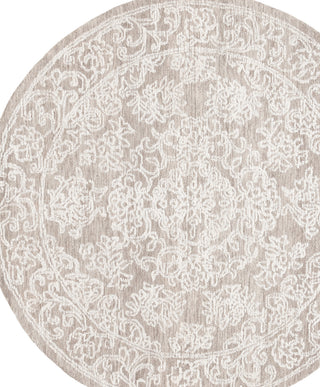 Safavieh Ebony EBN308 Ivory / Dark Grey Area Rug Round