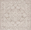 Safavieh Ebony EBN308 Ivory / Dark Grey Area Rug Square