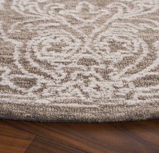 Safavieh Ebony EBN309 Ivory / Dark Grey Area Rug Detail