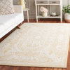 Safavieh Ebony EBN310 Ivory / Gold Area Rug Room Scene Feature