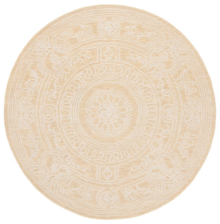 Safavieh Ebony EBN310 Ivory / Gold Area Rug Round
