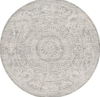 Safavieh Ebony EBN310 Ivory / Grey Area Rug Round