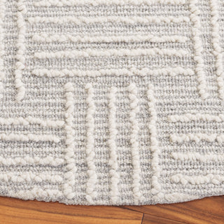 Safavieh Ebony EBN355 Light Grey / Ivory Area Rug Detail