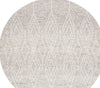Safavieh Ebony EBN357 Grey / Ivory Area Rug Round