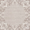 Safavieh Ebony EBN360F Grey / Ivory Area Rug Square