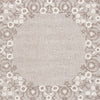 Safavieh Ebony EBN360F Grey / Ivory Area Rug Square