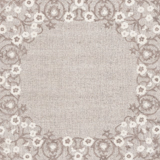 Safavieh Ebony EBN360F Grey / Ivory Area Rug Square