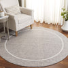 Safavieh Ebony EBN364F Grey / Ivory Area Rug Room Scene Feature