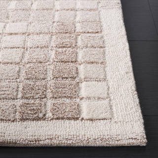 Safavieh Ebony EBN375T Ivory / Brown Area Rug Detail
