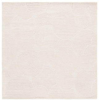 Safavieh Ebony EBN403A Ivory Area Rug Square
