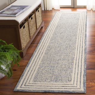 Safavieh Ebony EBN425M Blue / Ivory Area Rug Room Scene