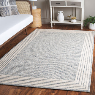 Safavieh Ebony EBN425M Blue / Ivory Area Rug Room Scene