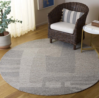 Safavieh Ebony EBN525F Grey / Beige Area Rug Room Scene Feature