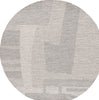 Safavieh Ebony EBN525F Grey / Beige Area Rug Round