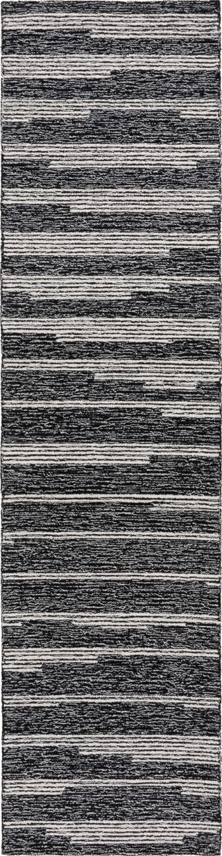 Safavieh Ebony EBN526Z Black / Ivory Area Rug Runner