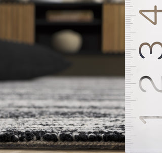 Safavieh Ebony EBN526Z Black / Ivory Area Rug Detail