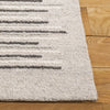 Safavieh Ebony EBN527F Grey / Black Area Rug Detail