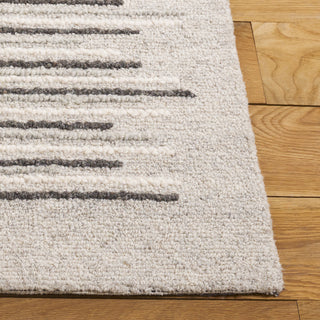 Safavieh Ebony EBN527F Grey / Black Area Rug Detail