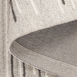 Safavieh Ebony EBN527F Grey / Black Area Rug Fold