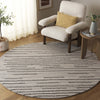 Safavieh Ebony EBN527F Grey / Black Area Rug Room Scene Feature