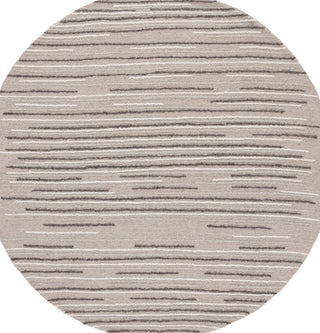 Safavieh Ebony EBN527F Grey / Black Area Rug Round