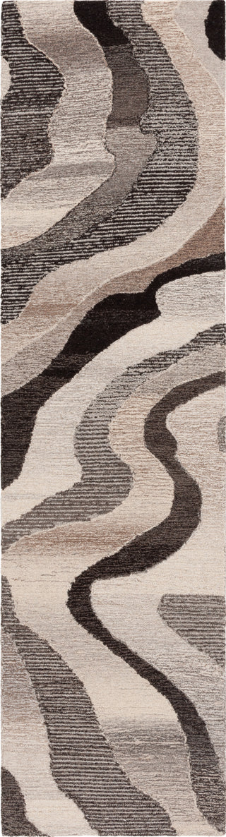 Safavieh Ebony EBN529F Grey / Ivory Area Rug Runner