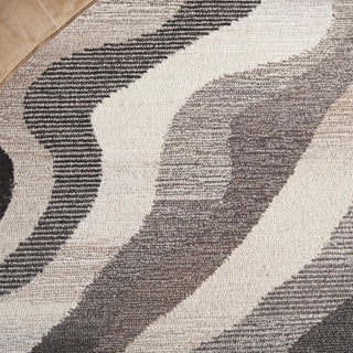 Safavieh Ebony EBN529F Grey / Ivory Area Rug Detail