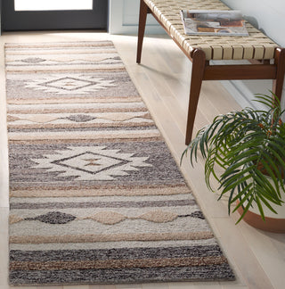 Safavieh Ebony EBN530T Brown / Grey Area Rug Room Scene