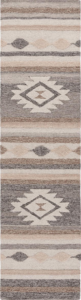 Safavieh Ebony EBN530T Brown / Grey Area Rug Runner