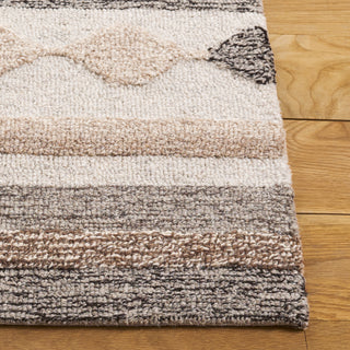 Safavieh Ebony EBN530T Brown / Grey Area Rug Detail