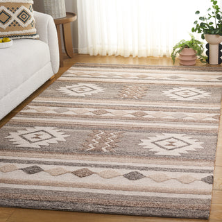 Safavieh Ebony EBN530T Brown / Grey Area Rug Room Scene