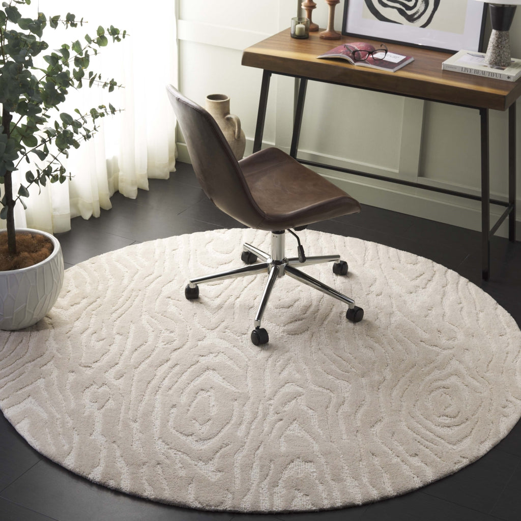 Safavieh Ebony EBN550A Ivory Area Rug Room Scene Feature