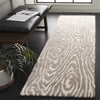 Safavieh Ebony EBN550F Grey / Ivory Area Rug Room Scene Feature