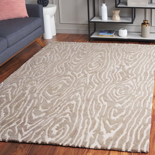 Safavieh Ebony EBN550F Grey / Ivory Area Rug Room Scene Feature