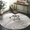 Safavieh Ebony EBN551F Ivory / Grey Area Rug Room Scene Feature