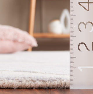Safavieh Ebony EBN603F Grey / Ivory Area Rug Detail