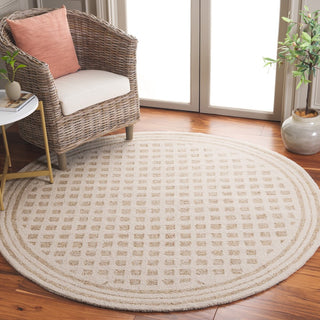 Safavieh Ebony EBN604A Ivory / Beige Area Rug Room Scene Feature