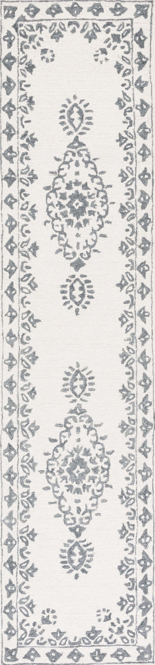 Safavieh Ebony EBN650A Ivory / Grey Area Rug Runner