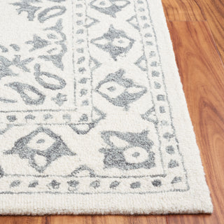 Safavieh Ebony EBN650A Ivory / Grey Area Rug Detail