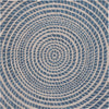 Safavieh Ebony EBN652M Blue / Ivory Area Rug Square