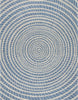 Safavieh Ebony EBN652M Blue / Ivory Area Rug main image