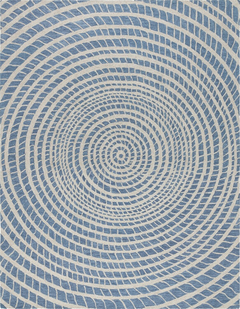 Safavieh Ebony EBN652M Blue / Ivory Area Rug main image