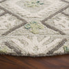 Safavieh Ebony EBN653A Ivory / Grey Area Rug Detail