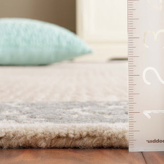 Safavieh Ebony EBN654A Ivory / Grey Area Rug Detail