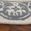 Safavieh Ebony EBN654A Ivory / Grey Area Rug Detail