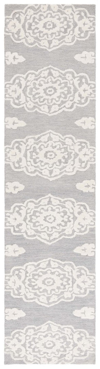 Safavieh Ebony EBN655F Ivory / Grey Area Rug Runner