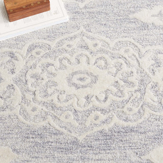 Safavieh Ebony EBN655F Ivory / Grey Area Rug Detail