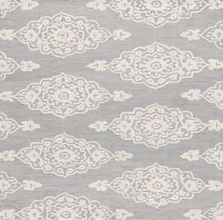 Safavieh Ebony EBN655F Ivory / Grey Area Rug Square