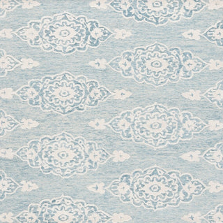 Safavieh Ebony EBN655M Ivory / Light Blue Area Rug Square