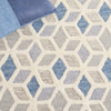Safavieh Ebony EBN656A Ivory / Blue Area Rug Detail